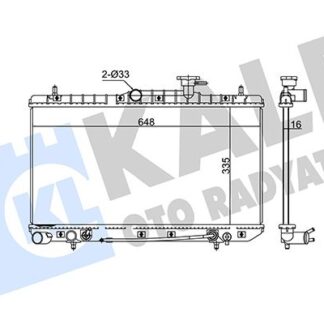 SU RADYATORU ACCENT MILENYUM ADMIRE 1,6 A/T (335X638X16)
