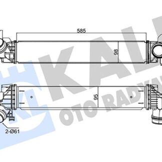TURBO RADYATORU 1F40-1F52-2F45-F46-X1 F48-X2 F39 MINI F55-F56-F57-F58 B36-B38 14-19