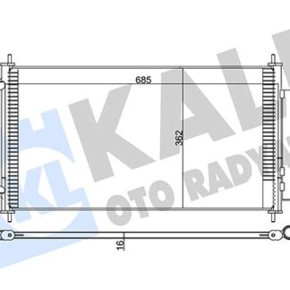 KLİMA RADYATÖRÜ DIZEL CRV 07-12