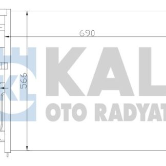 KLIMA RADYATORU NAVARA 2.5 DCI 05-15 / PATHFINDER 2.5 DCI 05-09 646×567X18