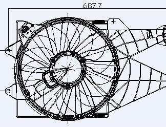 FAN MOTORU DAVLUMBAZLI LINEA 1,3 (NAC)