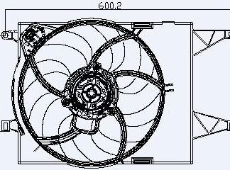 FAN MOTORU DAVLUMBAZLI LINEA 1,4 MPI (AC)