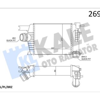 TURBO RADYATORU INTERCOOLER R. CLIO IV 13>SYMBOL III 12> CAPTUR 13> D LOGAN II 12> SANDERO II 12> DUSTER 10> DOKKER 12> LODGY 12> 1.2 TCE 1.2 16V 1.5 DCI