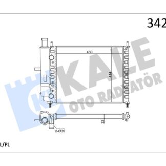 MOTOR RADYATORU BRAVA BRAVO I MAREA 1,4 / 1,6 16V / 1,4 (KLIMASIZ)