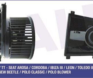 KALORİFER MOTORU AUDI A3 TT 1.8T 1.9TDI 96<03 – SEAT CORDOBA IBIZA II LEON TOLEDO II – SKODA OCTAVIA – VOLKSWAGEN BORA GOLF IV NEW BEETLE POLO 1.4 1.6 1.8T 1.9TDI 99<06 (140W 12V)