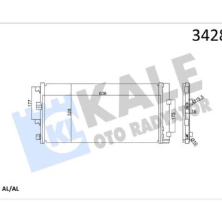 KLIMA RADYATORU DUSTER 1.6 16V / 1.5DCI 06 / 10>