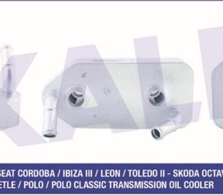 YAĞ SOĞUTUCU AUDI A3 – SEAT CORDOBA IBIZA III LEON TOLEDO II – SKODA OCTAVIA – VOLKSWAGEN BORA GOLF IV JETTA II NEW BEETLE POLO POLO CLASSIC 1.6 1.8T 1.9TDI 98=> (ŞANZIMAN)