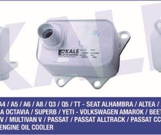 YAĞ SOĞUTUCU AUDI A3 A4 A5 A6 A8 Q3 Q5 TT – SEAT ALHAMBRA ALTEA ALTEA XL EXEO LEON TOLEDO III – SKODA OCTAVIA SUPERB YETI – VOLKSWAGEN AMAROK BEETLE CC EOS GOLF V-VI JETTA III-IV MULTIVAN V PASSAT SCIROCCO SHARAN TIGUAN TRANSPORTER V 1.8/2.0TFSI 07=>