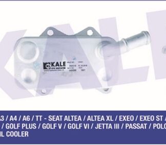 YAĞ SOĞUTUCU AUDI A1 A3 A4 A6 TT – SEAT ALTEA ALTEA XL EXEO LEON TOLEDO III – SKODA OCTAVIA – VOLKSWAGEN EOS GOLF V-VI-PLUS JETTA III PASSAT POLO SCIROCCO TOURAN 2.0FSI-TFSI 04=> (MONTAJ APARATLI)