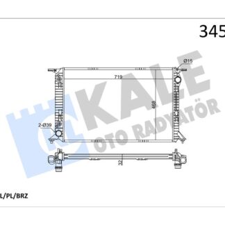 MOTOR SU RADYATORU AUDI A4 AVANT 12>15 A5 07>