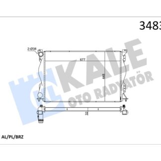 MOTOR SU RADYATORU MANUEL AUDI A6 / A6Q 2,0 05>11