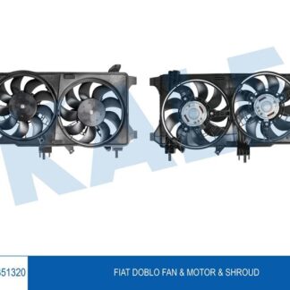 FAN MOTORU FIAT DOBLO 1.3MTJ 03=> 1.9JTD 01=> (EURO 4) (AC) (270W 12V) DAVLUMBAZLI