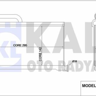 KALORIFER RADYATORU AUDI A6 2,0 / 2,7 / 3,0FSI TFSI TDI 04>11