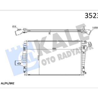 TURBO RADYATORU AUDI A6 2,5TDI 97>05