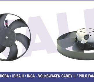 FAN MOTORU SEAT CORDOBA IBIZA II INCA 93<02 – VOLKSWAGEN CADDY II POLO 95<04 1.4 1.6 1.4 16V 1.9D/TD (250 W 300MM 12V)