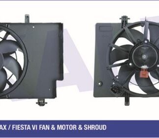 FAN MOTORU FORD B-MAX 1.5/1.6TDCI 12=> FIESTA VI 1.4 1.4/1.5/1.6TDCI 08=> COURIER (AC) (380W 345MM 12V) DAVLUMBAZLI