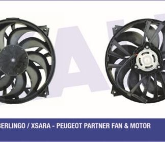 FAN MOTORU PEUGEOT PARTNER 02=> – CITROEN BERLINGO 02=> XSARA 99=> 1.6/2.0HDI (NAC) (350W 385MM 12V)