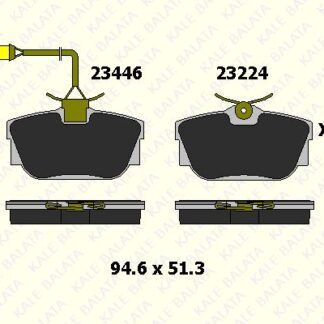 ARKA FREN BALATASI (KABLOLU) SHARAN ALHAMBRA TRANSPORTER T4 99>03 GALAXY 1,9TD 00>06 MONDEO III ST220 02>07