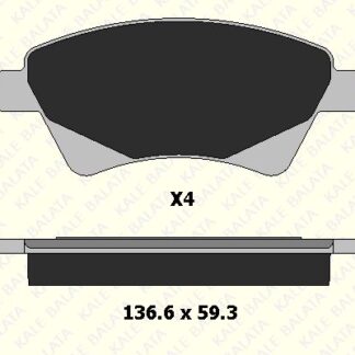 ON FREN BALATASI MEGANE II SCENIC II 1,4 / 1,5DCI / 1,6 / 1,9DCI / 2,0 KANGOO 1,9DCI 01>
