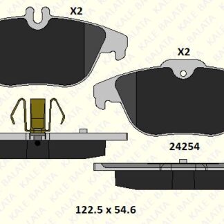 FREN BALATASI ARKA X204 08>15 W204 07>14 S204 07>14 C207 11>16 A207 10>16