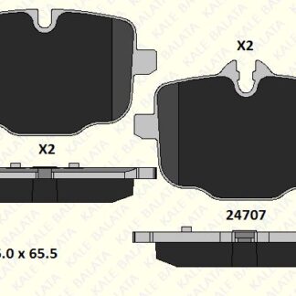 ARKA FREN BALATASI BMW F10 F11 N53 N57