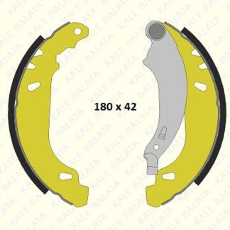 ARKA FREN BALATASI PABUC CLIO 1-5 (II)-TWINGO-21 MANAGER