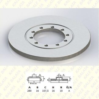 ARKA FREN DISK AYNASI TRANSIT V347 2,2TDCI / 2,4TDCI / 3,2TDCI 06>14 A,CEKER+ABSLI