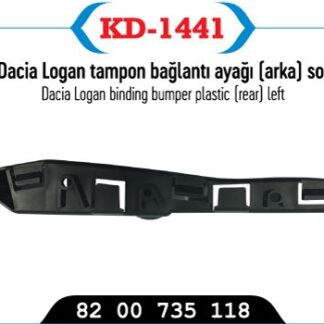 ON TAMPON BAGLANTI BRAKETİ SOL LOGAN II 12> SANDERO II 12>