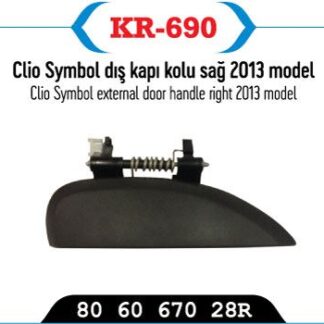 KAPI ACMA KOLU DIS SAG CLIO SYMBOL DACIA SANDERO II 13>
