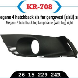 SIS FAR CERCEVESI SAG MEGAN IV (SEDAN MODEL) / (SISLI)