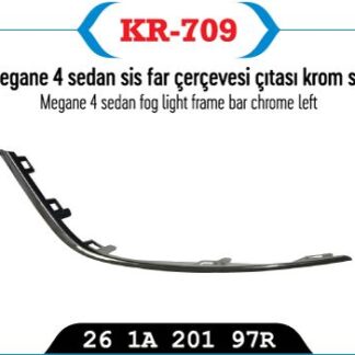 SIS FAR CERCEVESI CITASI KROM SOL (SEDAN MODEL) MEGANE IV