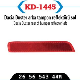 ARKA TAMPON REFLEKTÖRÜ SOL DACIA DUSTER 10>