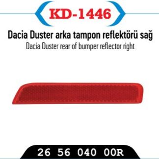 ARKA TAMPON REFLEKTÖRÜ SAG DACIA DUSTER 10>