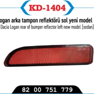 TAMPON REFLEKTÖRÜ ARKA SOL LOGAN SEDAN YM