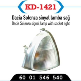 SINYAL LAMBASI SAĞ SOLENZA DUYLU