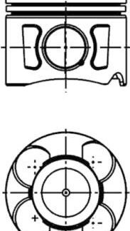 MOTOR PISTON+SEGMANI ASTRA J CORSA D GRANDE PUNTO1.3CDTI 16V LINEA GRANDE PUNTO 199A3000 MULTIJET – Z13 DTH-A13DTE 16V 4 SIL. DIZEL 1248 CC-66 KW 90PS (EURO 5) [(69,60MM) (STD)]