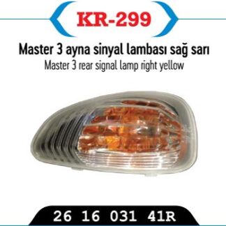DIKIZ AYNA SINYALI SAĞ SARI MASTER III MOVANO 10>