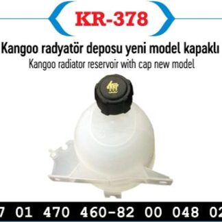 RADYATÖR YEDEK SU DEPOSU KAPAKLI CLIO II KANGOO / LOGAN GENİŞ AYAKYM