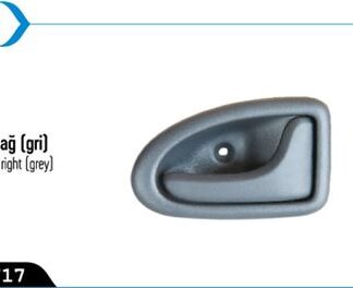 KAPI İÇ AÇMA KOLUSAĞ FÜME CLIO II SYMBOL CLIO EM CLIO KANGOO MEGANE I MEGANE SCENIC I / LOGAN EM