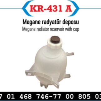 RADYATÖR YEDEK SU DEPOSU KAPAKSIZ R9 D R11 FLASH CLIO I EXPRESS MEGANE I SCENIC I / LOGAN