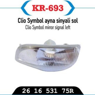DIKIZ AYNA SINYALI SOL CLIO SYMBOL 12>