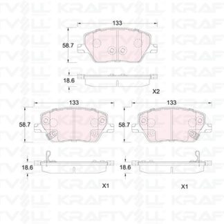 ON FREN BALATASI FIAT EGEA 1.3 / 1.4 / 1.6D MULTIJET 15>