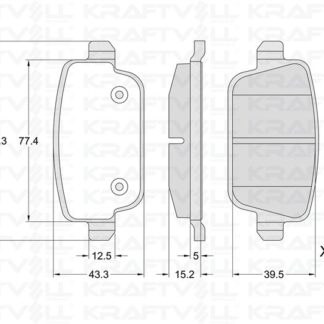 ARKA FREN BALATASI MONDEO IV CA2 07>14 S-MAX 09> 06> S-MAX 09> MONDEO III 00>07 IV 07> KUGA 08> GALAXY III 06> / S80 II 06> S80 VOLVO 07> V70 06> V70 VOLVO 07> XC70 06> / FREELANDER 2 2.2