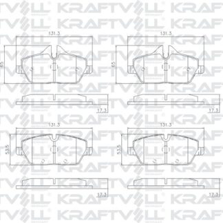 FREN BALATASI ON BMW E87 F45 MINI R55 R56 R57 R58 F54 04>