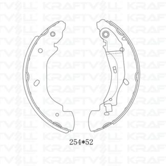 ARKA FREN PABUCLU BALATA TRANSIT V184 01>06 V347 2.2TDCI / 2.4TDCI / 3.2TDCI 06 /> (ONDEN CEKER)