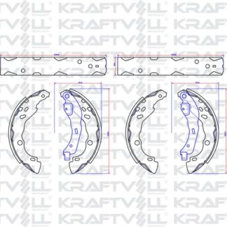 ARKA FREN BALATASI (PABUCLU) RENAULT CLIO II 98>03 CLIO IV 12> SYMBOL II 08> SYMBOL III 14> DACIA LOGAN 04> DACIA SANDERO II 08> DUSTER 10> NISSSAN MICRA IV 10>15 NOTE 13>