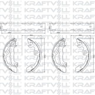 ARKA FREN BALATASI PABUC FOCUS I 1.4 16V / 1.6 16V / 1.8 16V 98>04