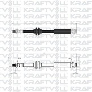 ARKA FREN HORTUMU (SAG / SOL) DUCATO III BOXER III JUMPER III 06>