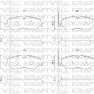 FREN BALATASI ON DISCOVERY 3 L319 04>09 DISCOVERY 4 L319 09>18 RANGE ROVER 3 L322 02>12 PREMIUM