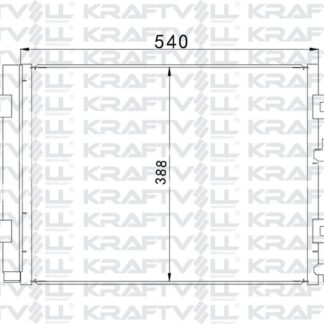 KLIMA RADYATORU (KONDANSER) DACIA DUSTER LOGAN II SANDERO II LODGY 1.2 , 1.4 , 1.5 dCI 1.6